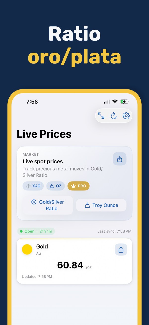 Gold & Silver Prices Live - Historical price data and trends